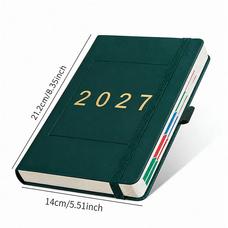 ⏳🔥LIMITED-TIME 50% OFF! ⏰2027 Planner – A5 Size, One Page Per Day with Dates – Perfect for Daily Notes and Future Reference ✨