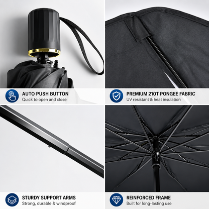 🌸LAST DAY SPECIAL PRICE!!🌸Upgraded Car Windshield Sun Shade Umbrella