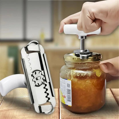 ⏰Stainless Steel Jar Opener & Bottle Lid Remover