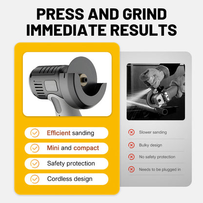 ⚙️🔧12V Cordless Mini Angle Grinder | 3‑In‑One Cut‑Grind‑Polish For Small‑Scale DIY Jobs⚡