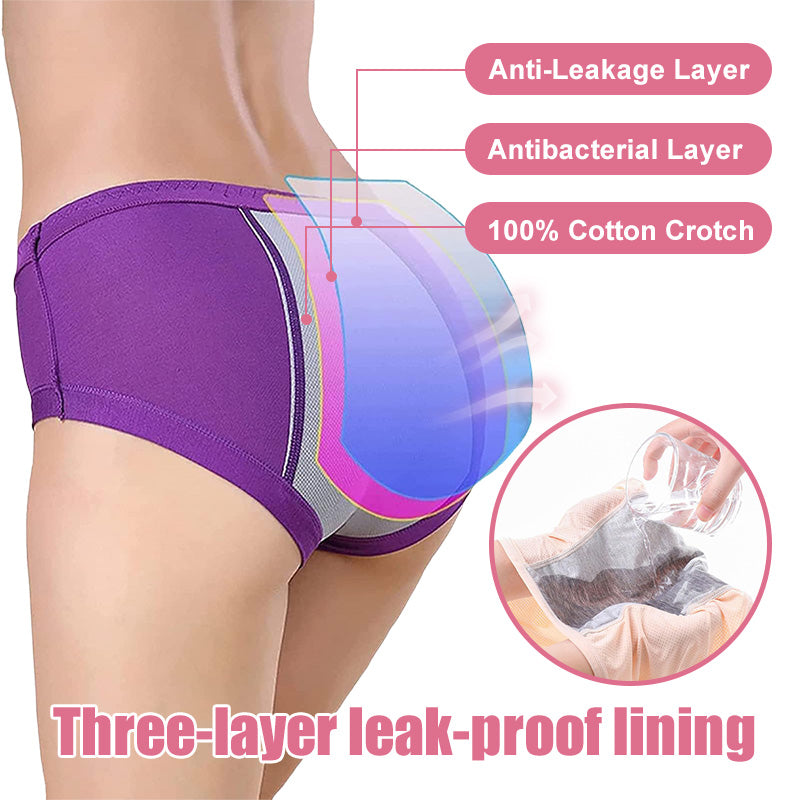 🎉Last Day-Buy 1 Get 3 Packs🎉2026 Best Seller High Waist Leak proof panties✨Butter-Soft & Stretchy🍃