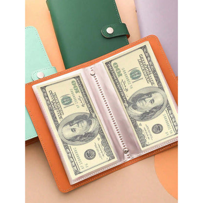 Savings Challenge Book with 100 Envelopes - Money Saving Binder Kit with Reusable Tracker