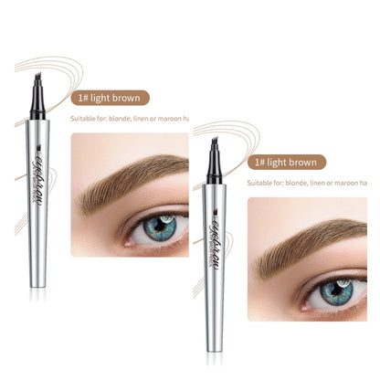 💥Buy 1 Get 1 Free🎉High Quality 3D Waterproof Microblading Eyebrow Pen 4 Fork Tip Tattoo Pencil