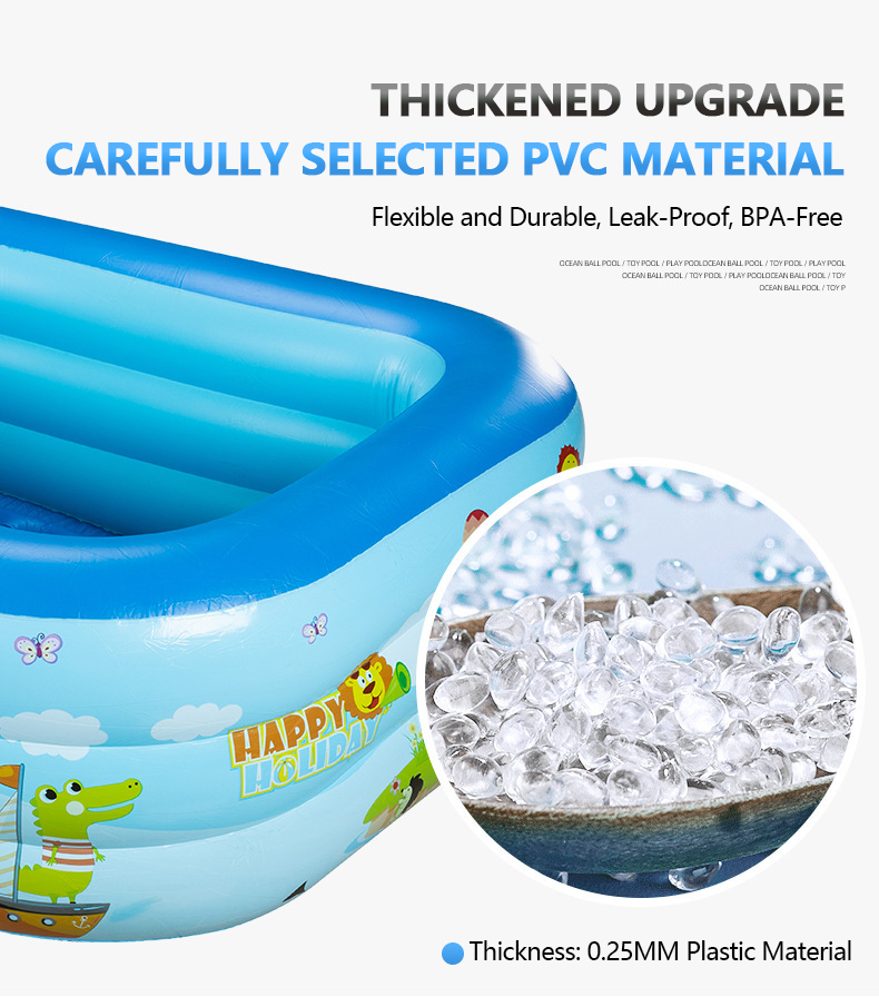 📢📢50% OFF !! ⏰ Children's Inflatable Pool – Sturdy PVC & easy setup – Perfect for backyard fun on hot days – safe and colourful for kids 🌞✨