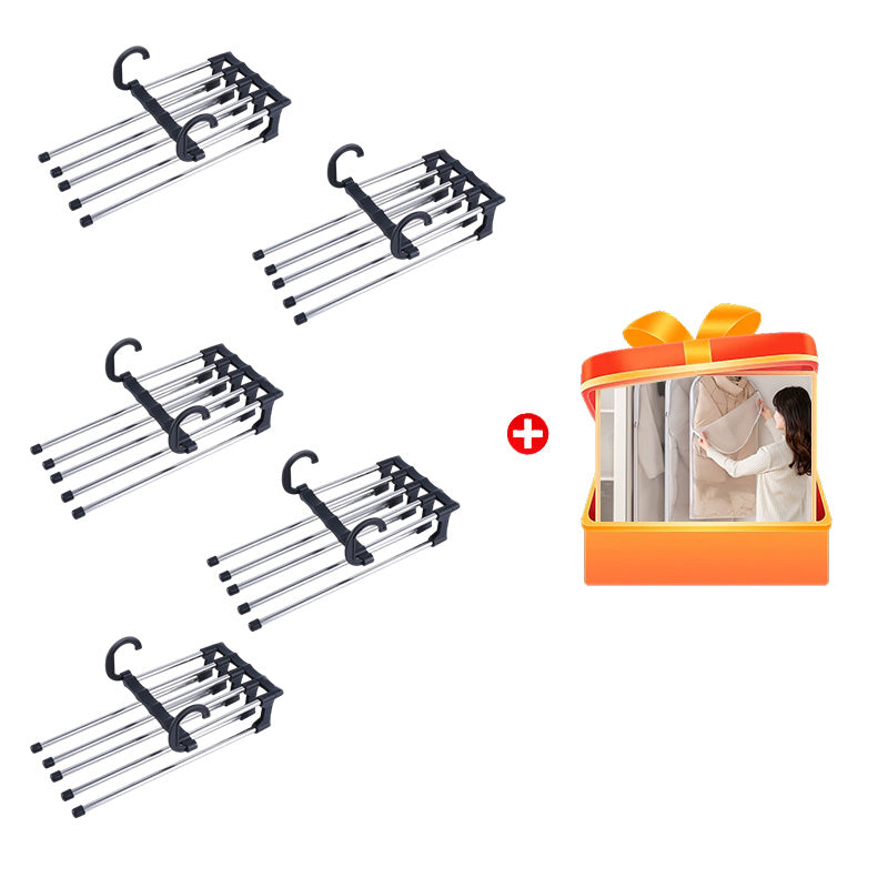 💗Household Multifunctional Telescopic Folding Multi-layer Pants Storage Rack