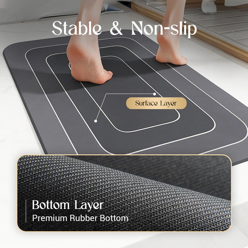 💗LAST DAY SALE 50% OFF⚡50K+ SOLD💕Non-Slip & Super Absorbent Floor Rugs🦶