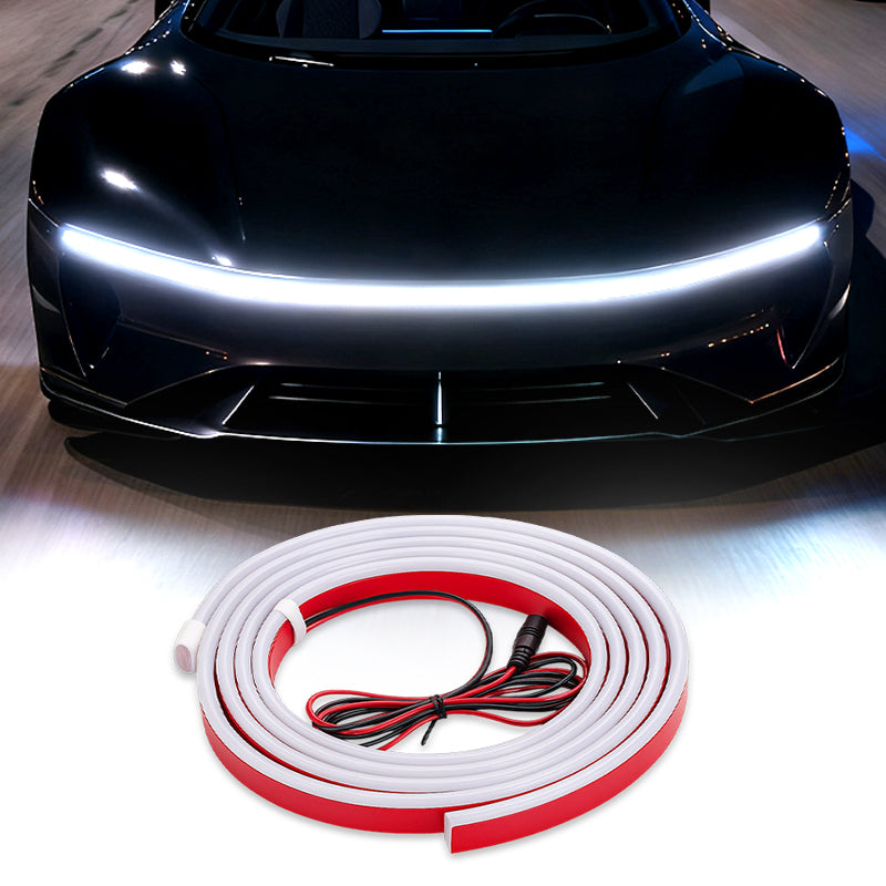 ⏳🔥LIMITED-TIME 50% OFF! ⏰Dynamic Scan HoodBeam Kit – Smooth Scanning LED Hood Light ✨
