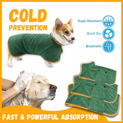 🔥Super Absorbent Pet Bathrobe🐶
