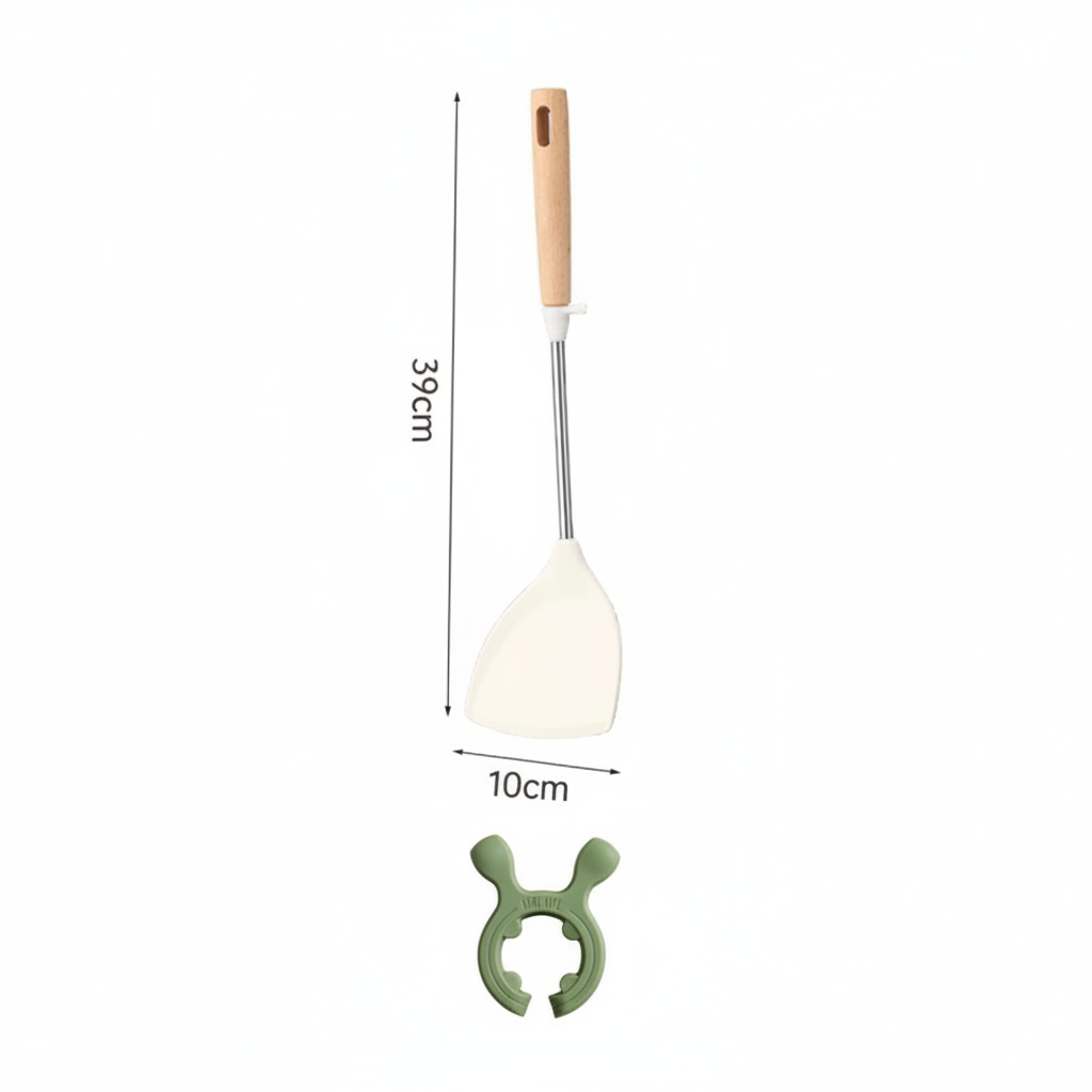 Multifunction Silicone Pot Handle Spatula Rack