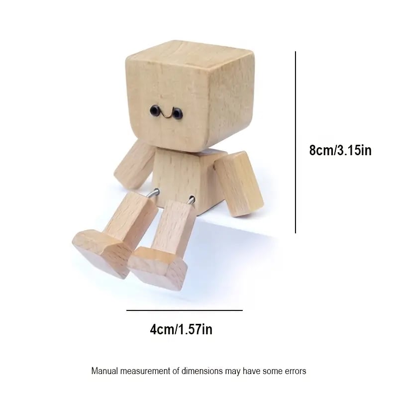 🔥Charming Little Wooden Figure That Sways
