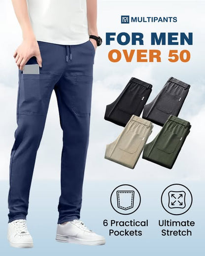 👖🛠️MultiPants – High Stretch Multi-pocket Durable Cargo Pants