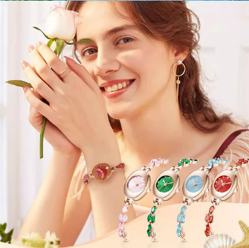 ⌚💖Elegant women's waterproof quartz watch