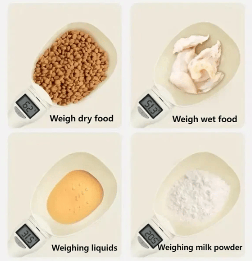 Food Measuring Scoop Scale