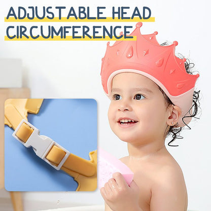 🛡️ Kids' Ear Protective Cap – Soft padding, secure fit & adjustable – Perfect for bathing, swimming & noisy environments 🌊