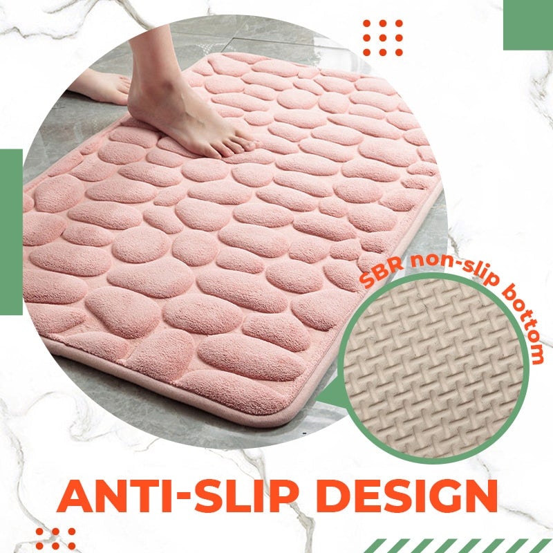 🔥50% OFF!!📢🛁 Memory Foam Bath Mat – Soft, Absorbent & Non-Slip Comfort ✨