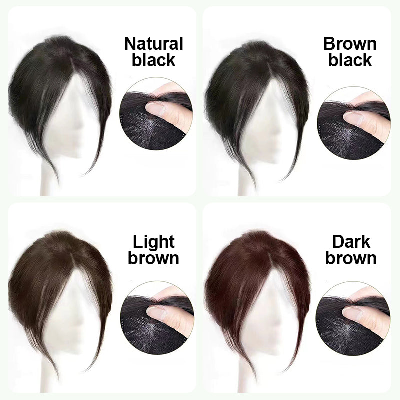 🔥Natural Clip-on Partial Bangs Hair Piec