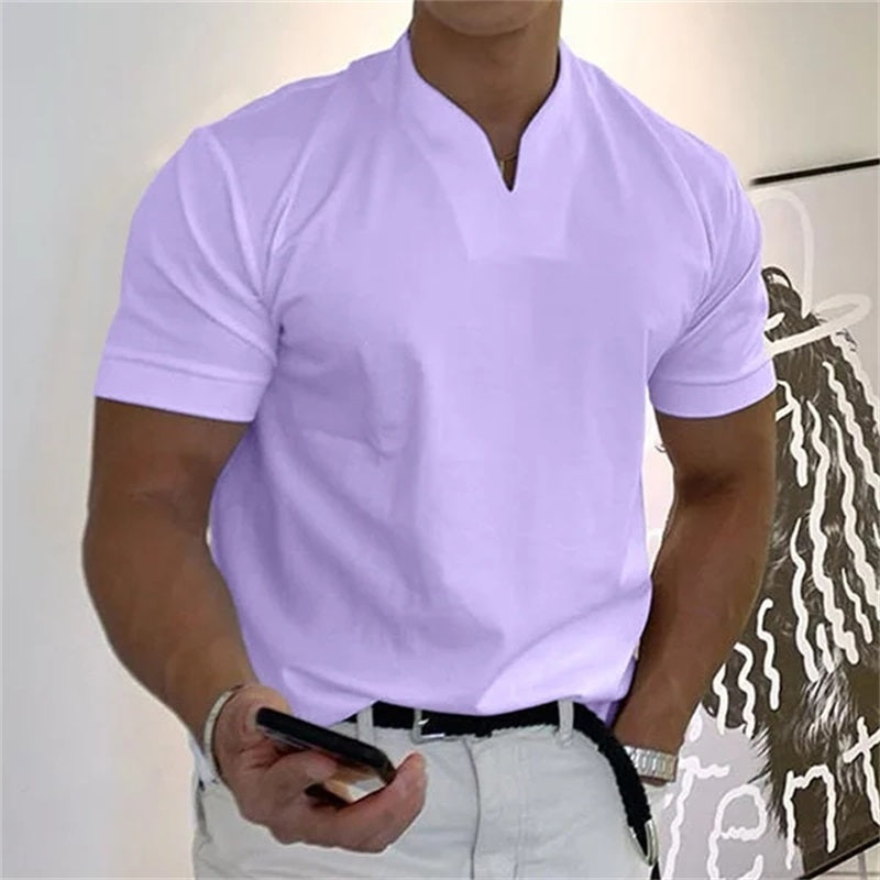 🥳💞Over 50,000 sold!💥Business-casual fitness T-shirt – stay cool and comfortable from the office to the gym. Soft to the touch, breathable and with a sharp cut. An essential addition to your everyday wardrobe💎