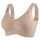 🌷 50% OFF – LIMITED TIME! 💕Subtle Striped Seamless Bra with W-Support ✨ Wire-Free Lift & Unmatched Comfort