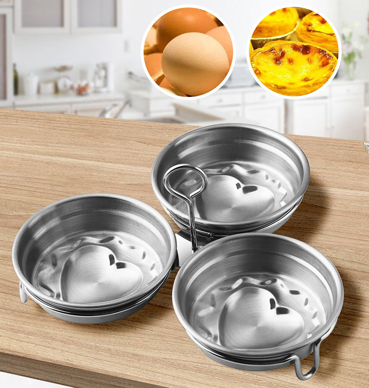 🥚 304 Stainless Steel Egg Cooker – Food-Grade, Sturdy & Easy-Release Design ✨🍳