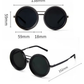 🕶️Adjustable Tint Polarized Round Sunglasses🌞UV400 Protection, Lightweight & Scratch-Resistant✨