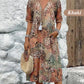 💥2026 Hot Sale 50% OFF🤩Safari Chic Leopard Dress