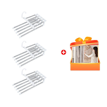 💗Household Multifunctional Telescopic Folding Multi-layer Pants Storage Rack