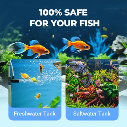 🐠BUY MORE GET MORE FREE💧Powerful Aquarium Water Clarifier – Clears Cloudy Water, Safe for Fish & Fast-Acting🌿