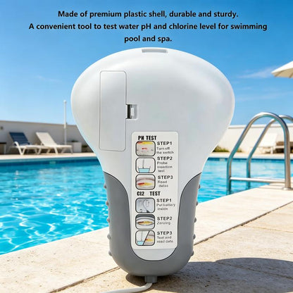 🔬💧PH and chlorine tester for swimming pools – 50% off! Accurate measurement of pH and chlorine levels in your swimming pool – simple, quick and reliable. 🔥🏊