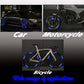 Reflective Car Wheel Rim Stickers