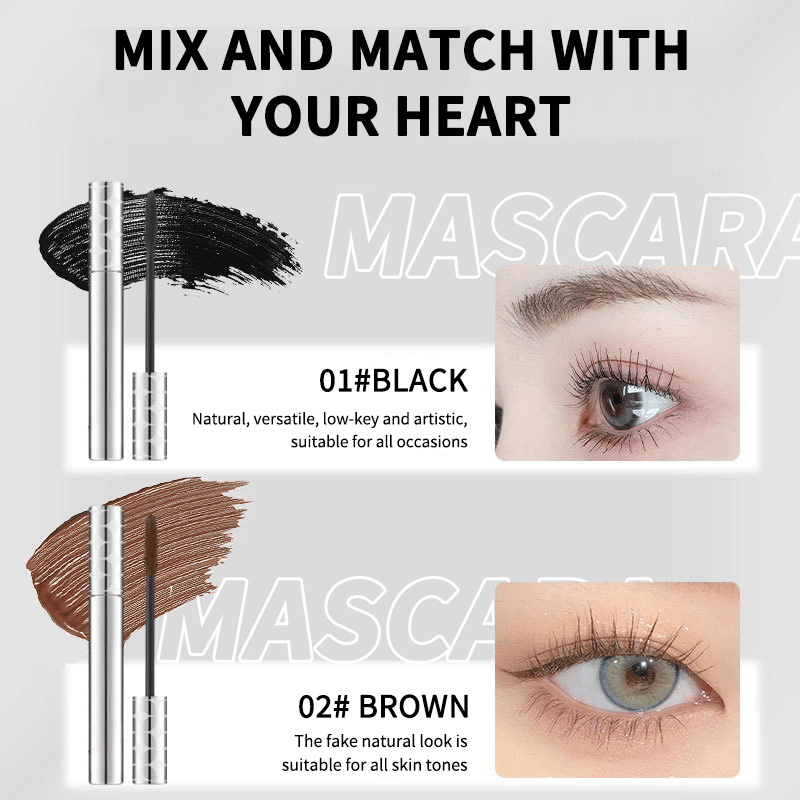 🎉BUY 1 GET 1 FREE💖Black and brown mascara duo for eyelash makeup