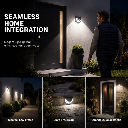 🌞 Motion Sensor Solar Lights – Bright Outdoor Lighting, Light Up Paths, Gardens & Driveways Automatically ✨