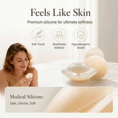 💞Buy 1, Get 1 FREE!🌈✨Invisible Adhesive Nipple Covers with a Lifting Effect for Women