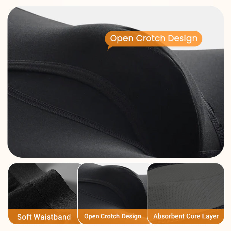 Men's Ultra-Absorbent Incontinence Boxer Briefs