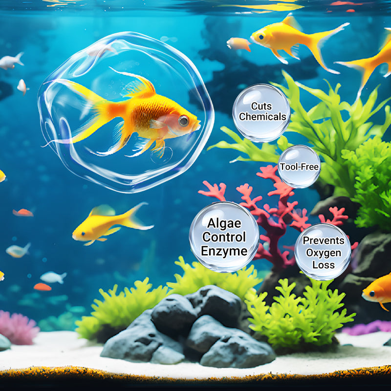 🐠BUY MORE GET MORE FREE💧Powerful Aquarium Water Clarifier – Clears Cloudy Water, Safe for Fish & Fast-Acting🌿