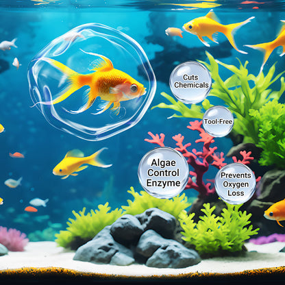 🐠BUY MORE GET MORE FREE💧Powerful Aquarium Water Clarifier – Clears Cloudy Water, Safe for Fish & Fast-Acting🌿