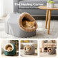🎁50%OFF!🐾Winter Warm Pet Cave Bed – Cozy Den for Cats & Small Dogs❄️❤️