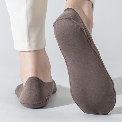 🧦 50% OFF NOW!🍃Ultra Thin Liner Non-Slip No-Show Socks – Invisible under shoes, silicone grip & breathable – perfect for loafers, sneakers or flats 👟