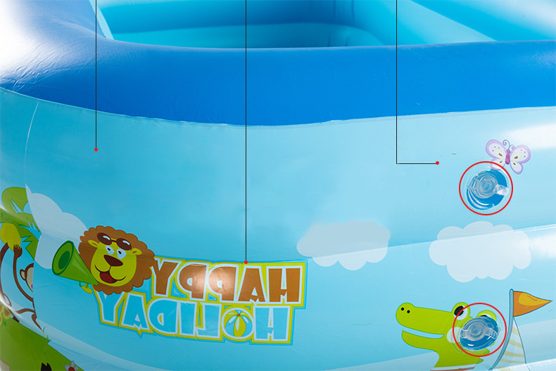 📢📢50% OFF !! ⏰ Children's Inflatable Pool – Sturdy PVC & easy setup – Perfect for backyard fun on hot days – safe and colourful for kids 🌞✨