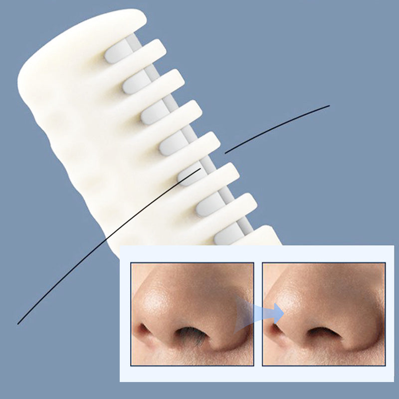 2-in-1 Manual Rotary Nose Hair Cleaner & Trimmer