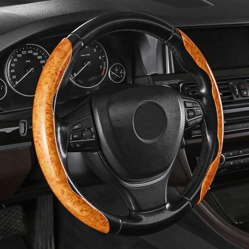 🍃🍃Carbon Fiber Pattern Laser Ultra-thin Non-slip Universal Car Steering Wheel Cover（Buy 2 Free Shipping）