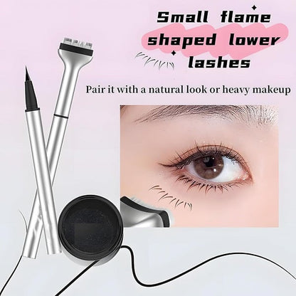 💖Waterproof 2-in-1 Eyeliner & Lower Eyelash Stamp Set