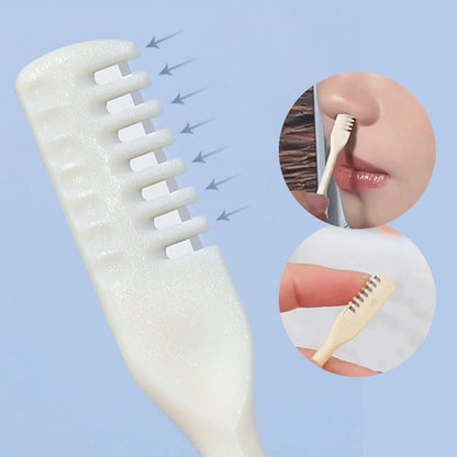 2-in-1 Manual Rotary Nose Hair Cleaner & Trimmer