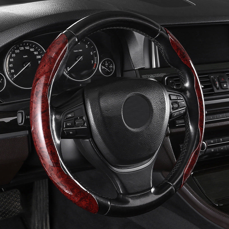 🍃🍃Carbon Fiber Pattern Laser Ultra-thin Non-slip Universal Car Steering Wheel Cover（Buy 2 Free Shipping）