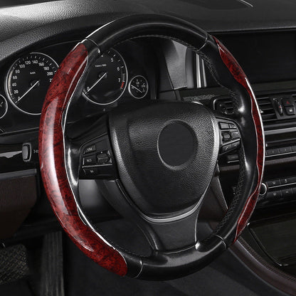 🍃🍃Carbon Fiber Pattern Laser Ultra-thin Non-slip Universal Car Steering Wheel Cover（Buy 2 Free Shipping）