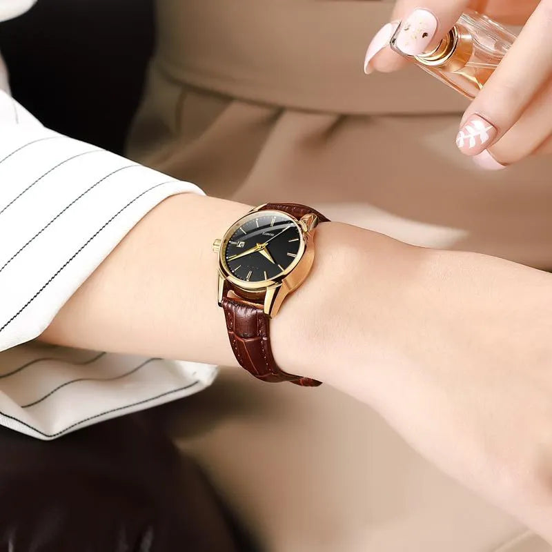 Fashion Waterproof Quartz Watch | Unisex Luxury Timepiece for Men & Women