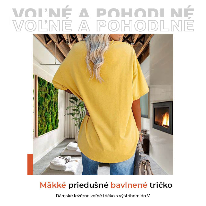 🌷🌷2026 Summer Sale 50% OFF☀️Women's Summer Half Sleeve Casual Loose Fit Cotton Tunic T-shirt