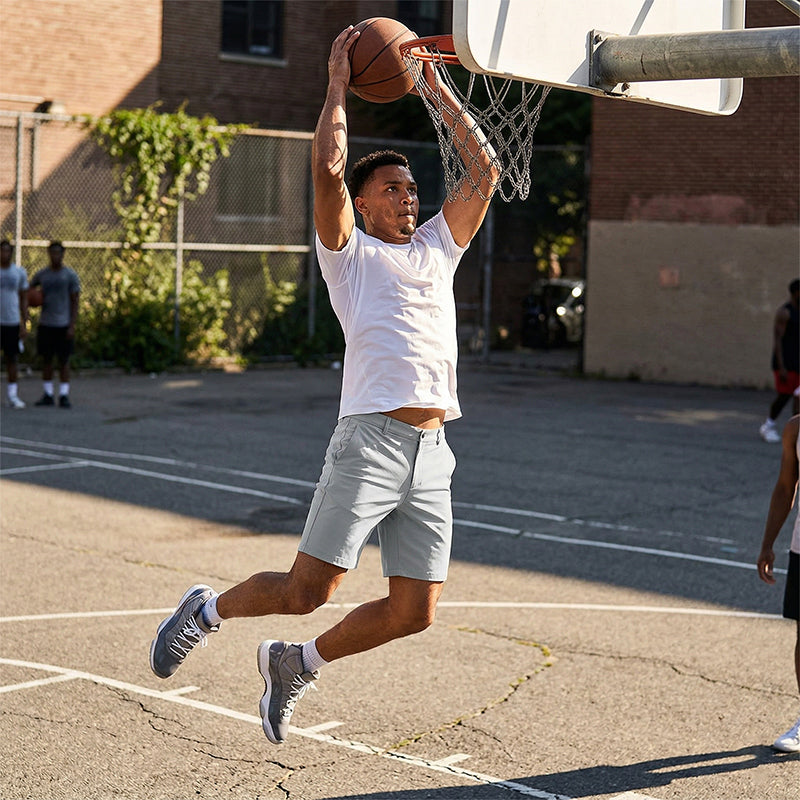 Quick-Dry Athletic Shorts for Men