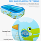 📢📢50% OFF !! ⏰ Children's Inflatable Pool – Sturdy PVC & easy setup – Perfect for backyard fun on hot days – safe and colourful for kids 🌞✨