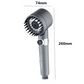 🚿BUY 2 GET 1 FREE✨Multi-functional High Pressure Shower Head Set💦5 Spray Modes with Water-Saving Technology for Spa-like Experience🌟