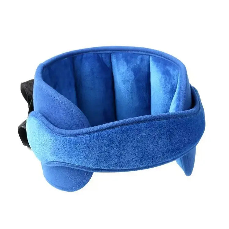 📢📢50% OFF !! ⏰Kids Car Seat Head Support Strap｜Plush Padded Adjustable Nap Rest Band